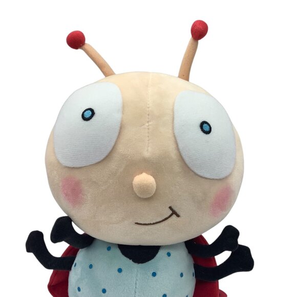 The Gift of Ladybug Plush Stuffed Bug 12" Polka Dot Insect Bug - Picture 2 of 5